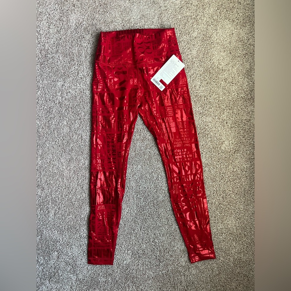 Lululsmon leggings size 8